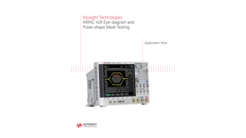 ARINC 429 Eye-diagram and Pulse-shape Mask Testing 